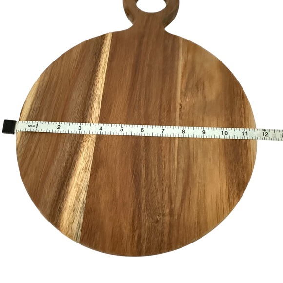 Rustic Round Wood Cutting Board - Picture 4 of 6